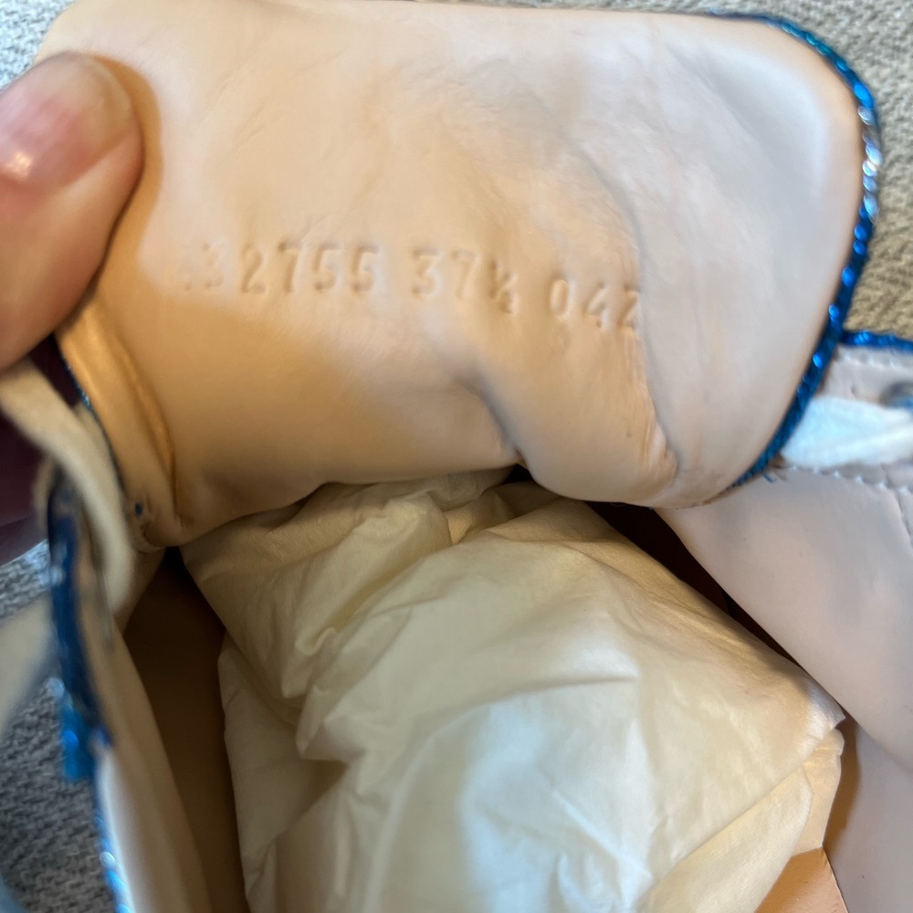 Gucci Ace Lurex Starry Sky Patriotic sneakers 7.5 / 37.5 - excellent - Picture 11 of 11